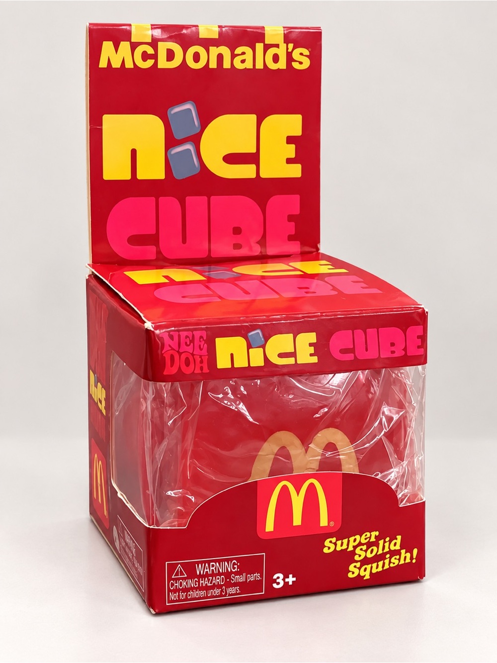 Cube Red Super Solid Squishy Fidget